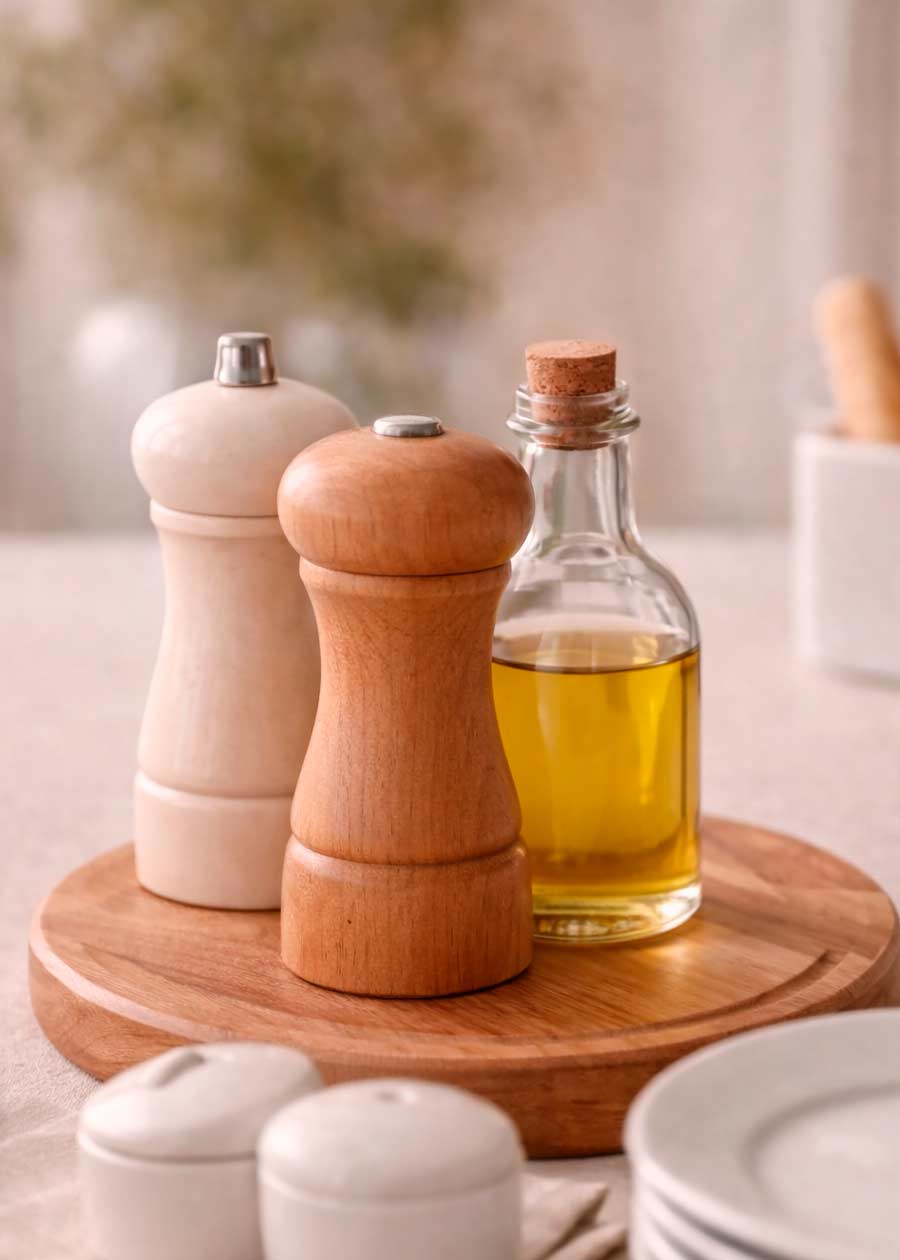 Complementos de mesa para hostelería